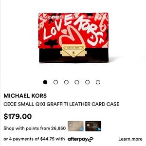 Brand new never used CECE Fraffiti Wallet by Micheal Kors